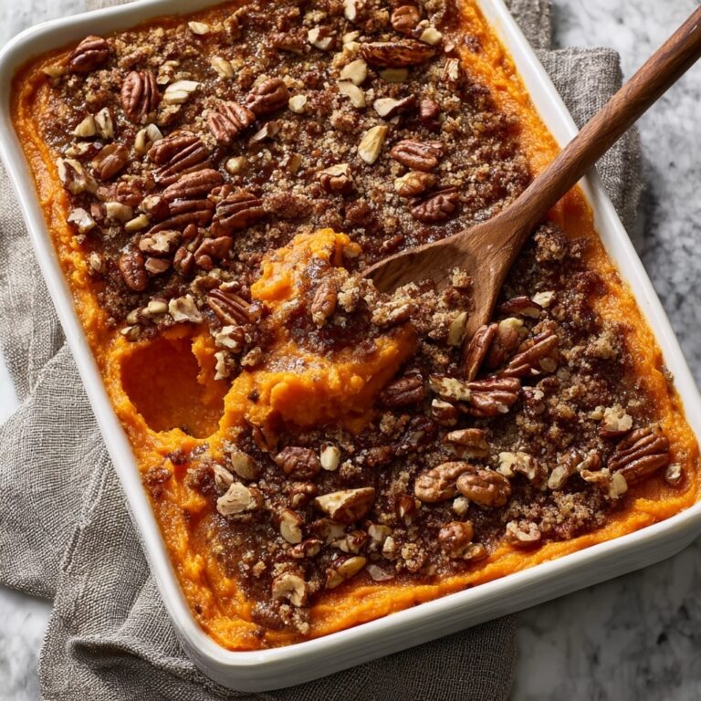 Ina Garten Sweet Potato Casserole with Pecans Recipe