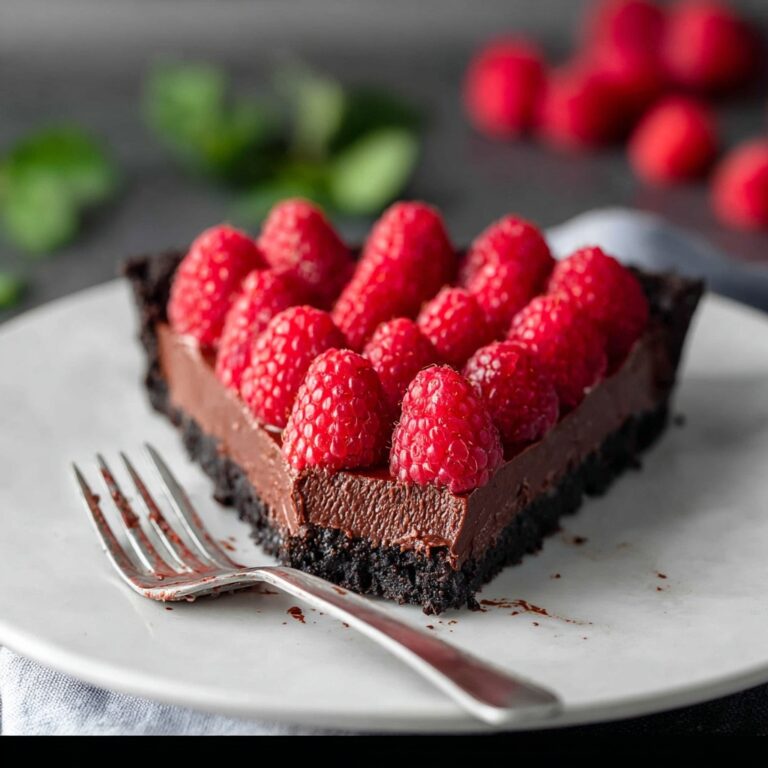 Raspberry Chocolate Tart Recipe