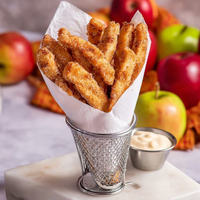 Air Fryer Apple Fries Recipe
