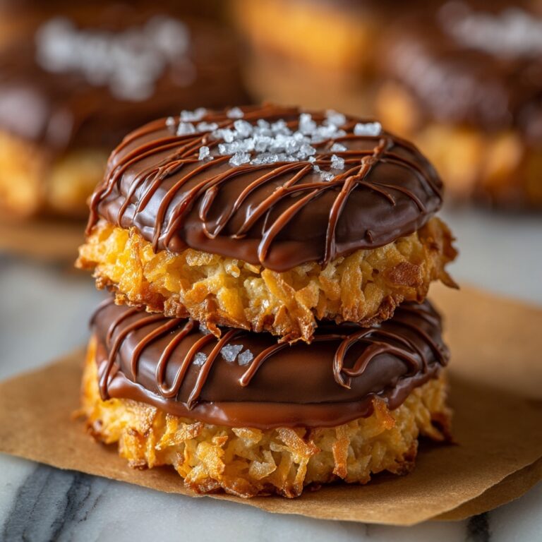 Easy No-Bake Samoa Cookies Recipe