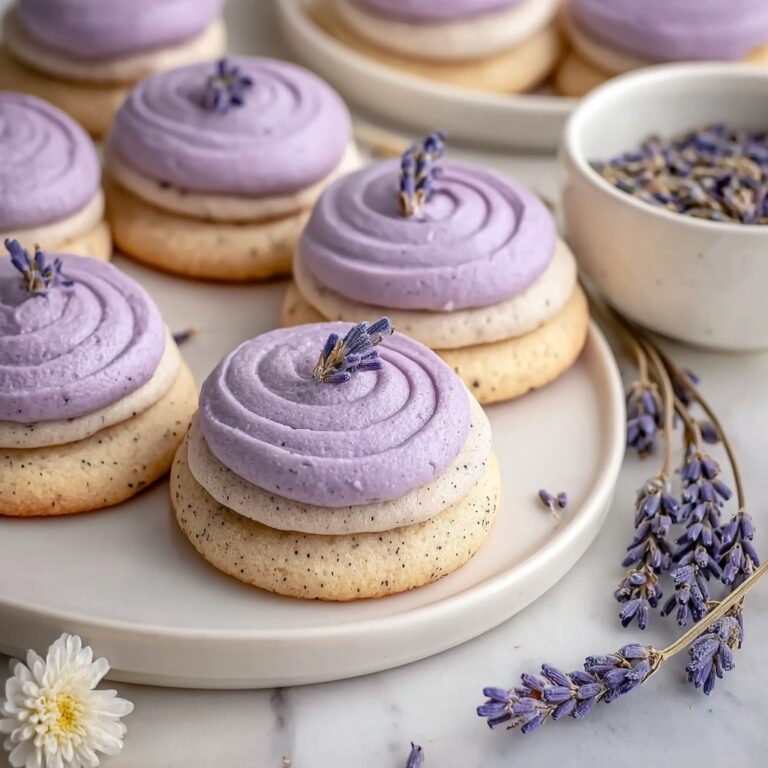 London Fog Cookies with Lavender Frosting Recipe