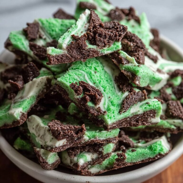 Mint Oreo White Bark Recipe