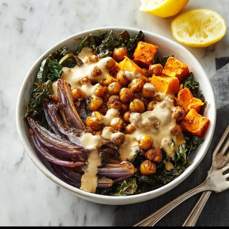 Sweet Potato Chickpea Buddha Bowl Recipe