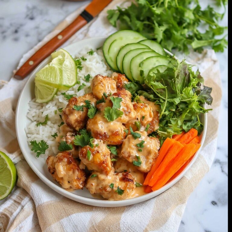 Bang Bang Chicken & Rice Bowl Recipe