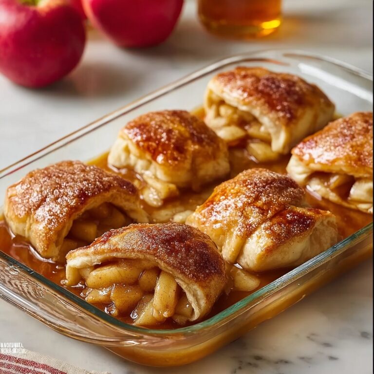 Crescent Roll Apple Dumplings Recipe