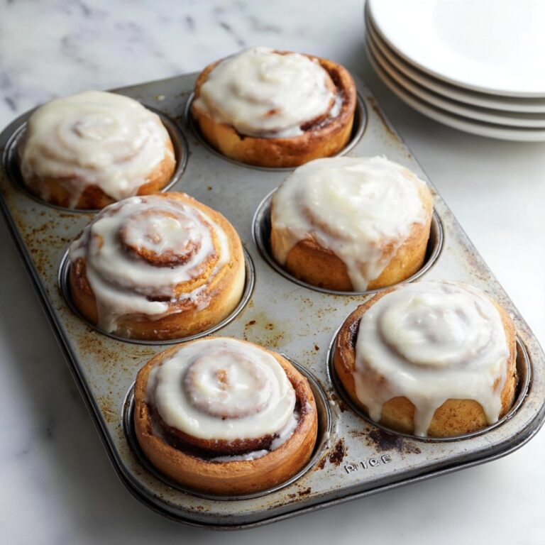Cinnamon Roll Cruffins Recipe