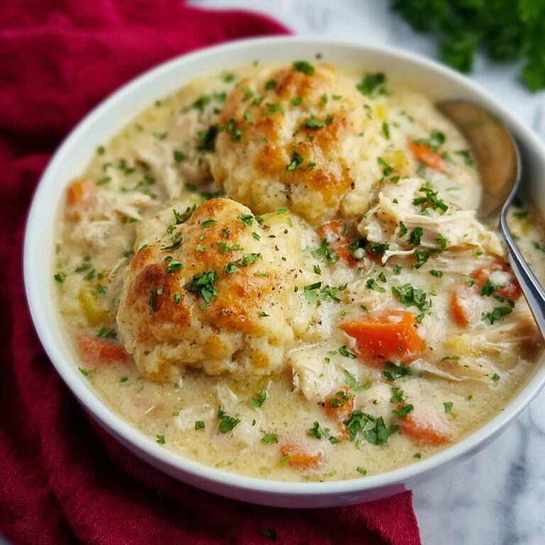 Classic Chicken and Dumplings with Biscuits Recipe