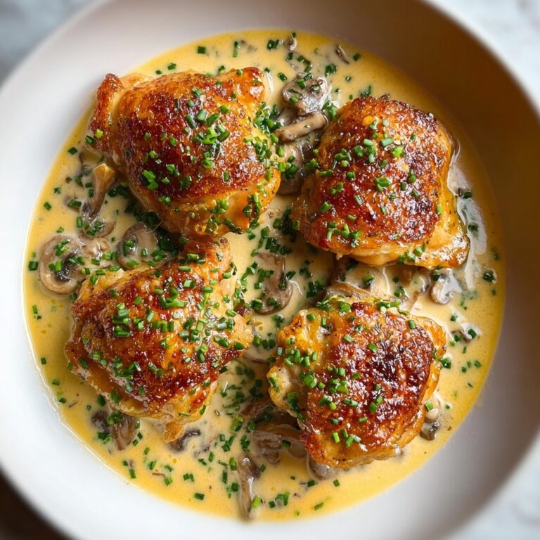 Irish Chicken in Whiskey Cream Sauce Recipe