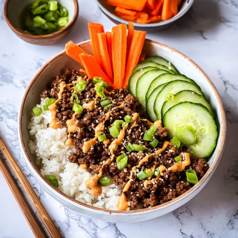 Korean Beef Bowls with Gochujang and Spicy Mayo Recipe