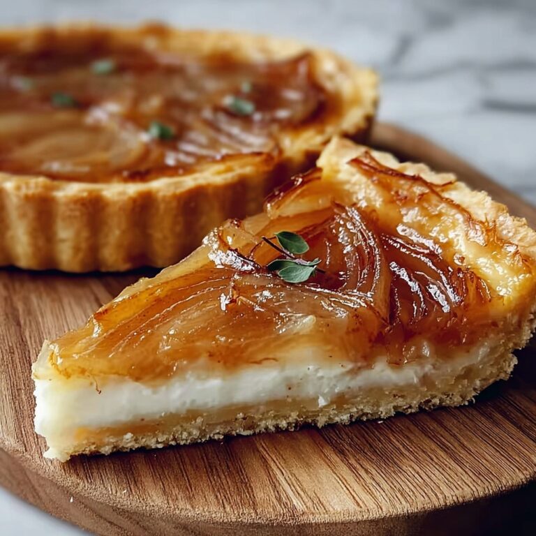 Caramelized Onion Gruyère Tart Recipe