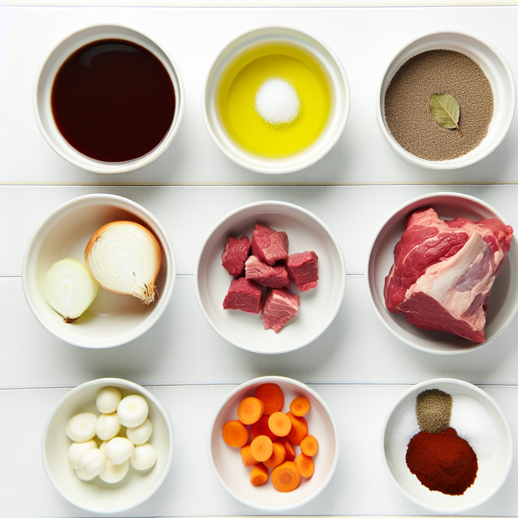 Classic Beef Bourguignon: A Hearty Comfort Dish Recipe - Recipe Image