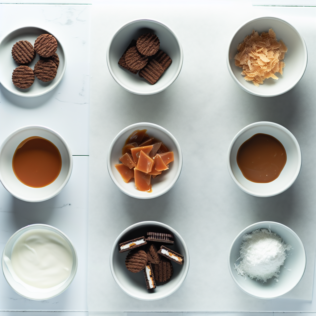 Easy No-Bake Samoa Cookies Recipe - Recipe Image