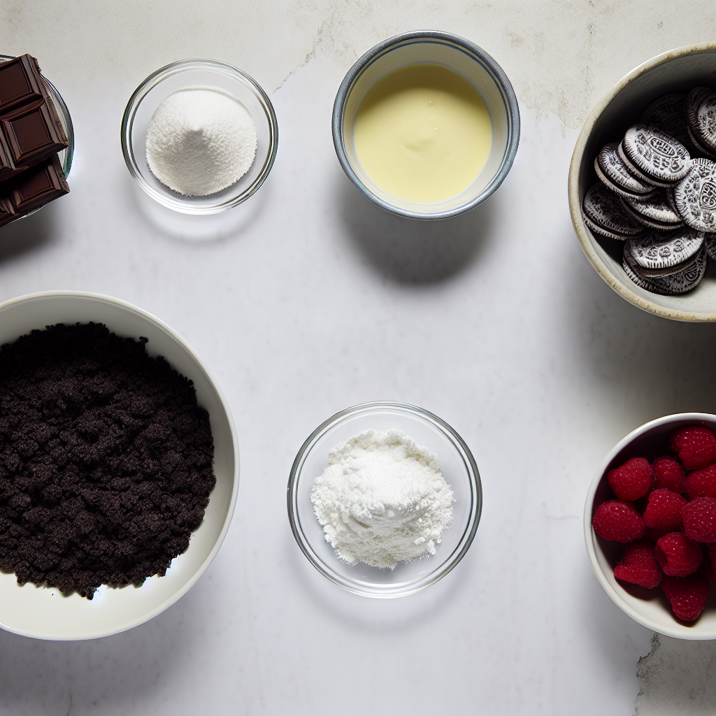 Raspberry Chocolate Tart Recipe - Recipe Image