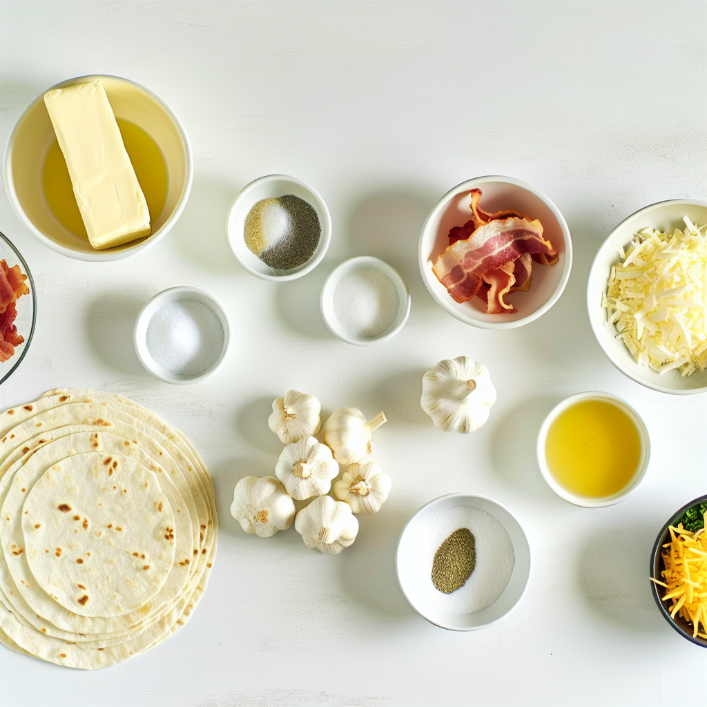 Garlic Butter Bacon Cheeseburger Roll-Ups Recipe - Recipe Image