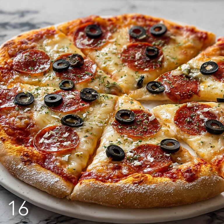 No-Yeast Pizza Crust Recipe