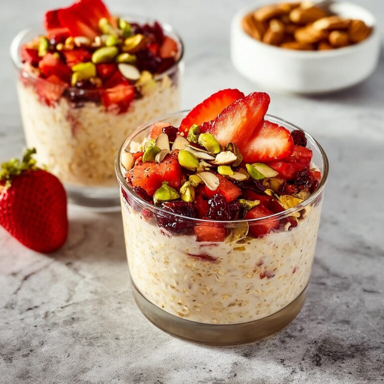 Bircher Muesli Overnight Oats Recipe