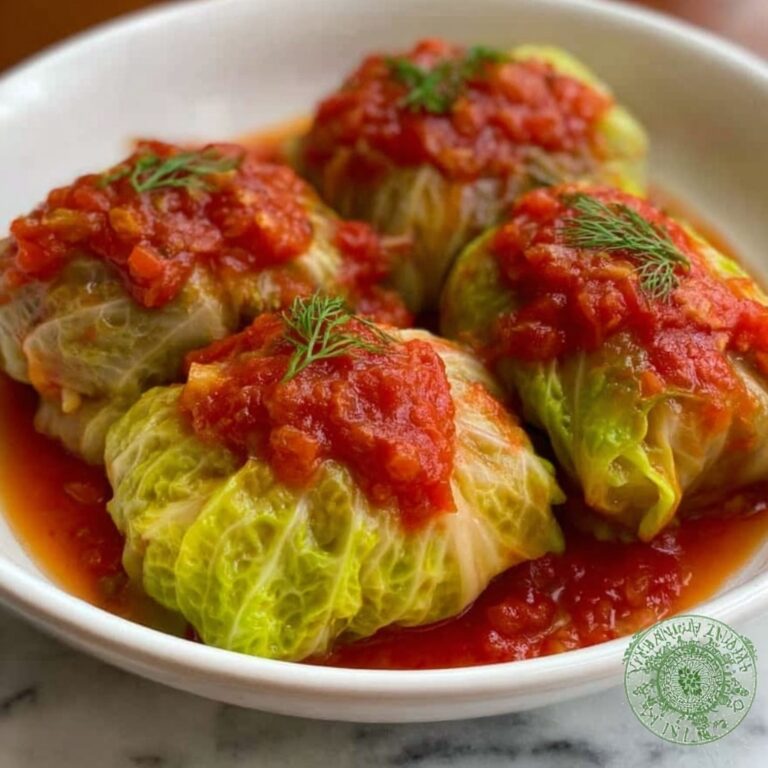 Classic Cabbage Rolls with Ground Beef and Rice Recipe