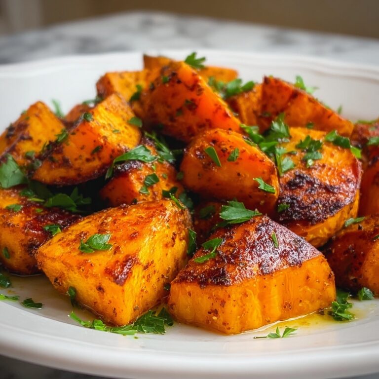 Cinnamon Honey Roasted Sweet Potatoes Recipe