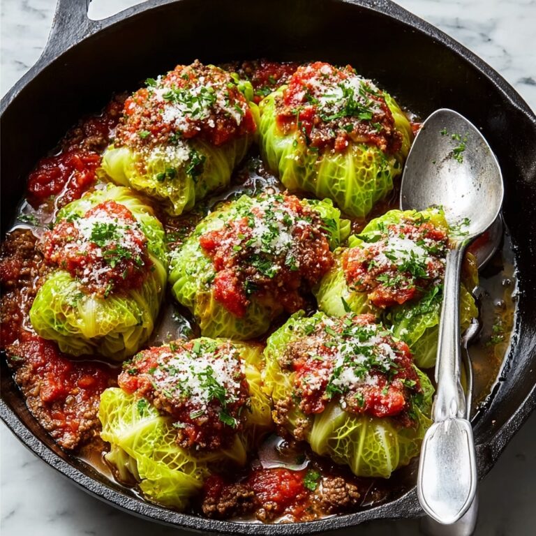Oven-Baked Cabbage Burgers Recipe