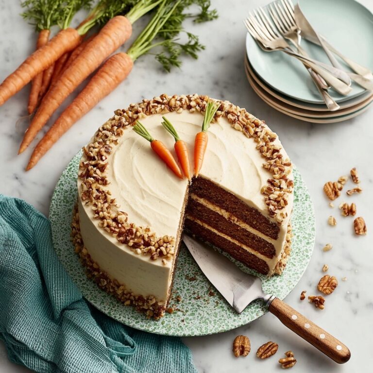 Vegan Carrot Cake with Crushed Pineapple and Walnuts Recipe