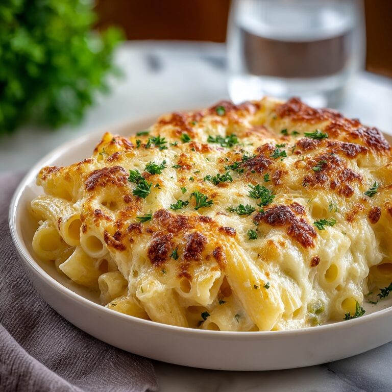 Cheesy Chicken in Blankets Pasta Bake Recipe