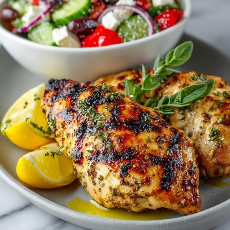 Greek Chicken Marinade with Lemon, Garlic, and Oregano Recipe