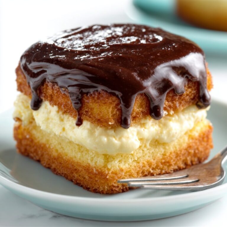 Mini Boston Cream Pies Recipe