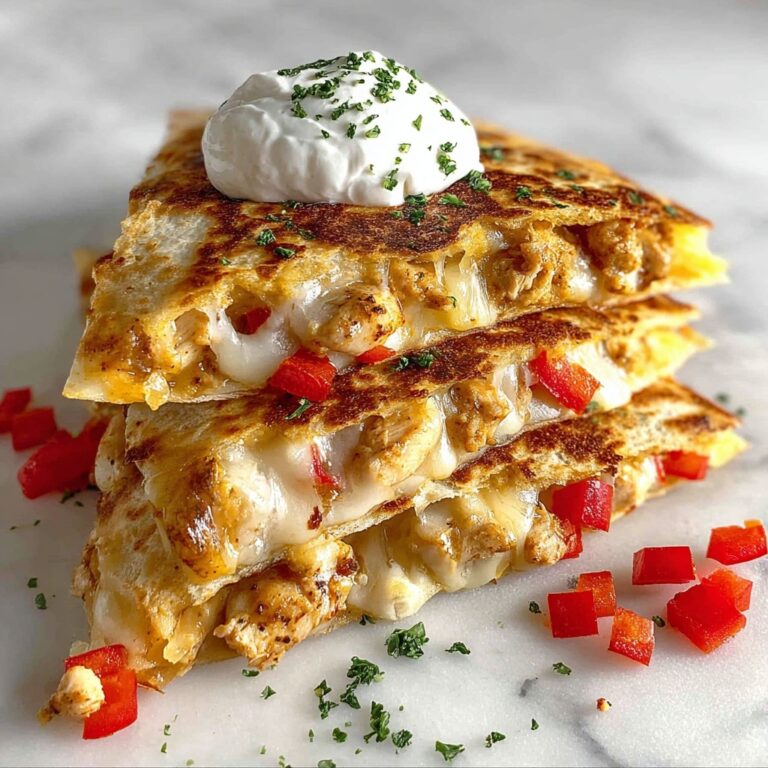 Chicken Quesadillas with Taco Seasoning and Melty Monterey Jack Recipe