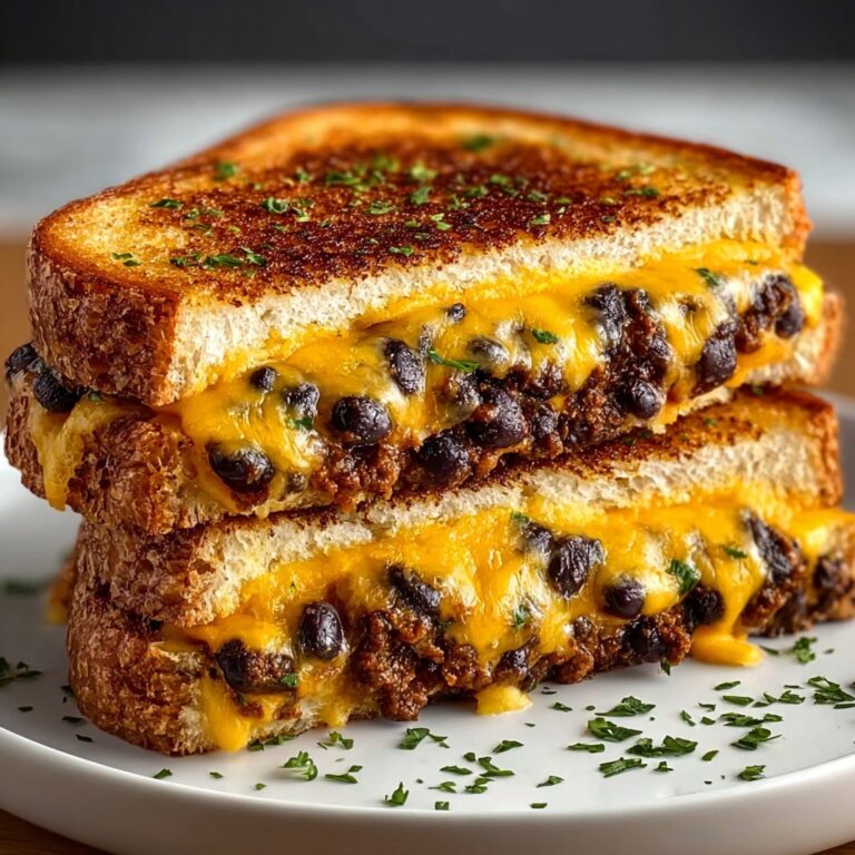 Black Bean Grilled Cheese Sandwiches Recipe