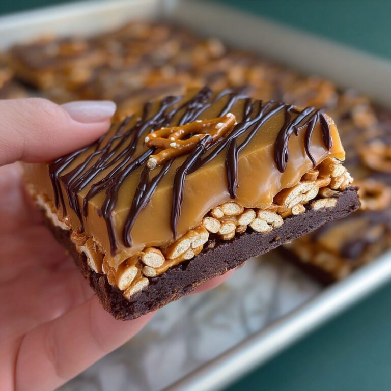 Salted Caramel Pretzel Bark Recipe