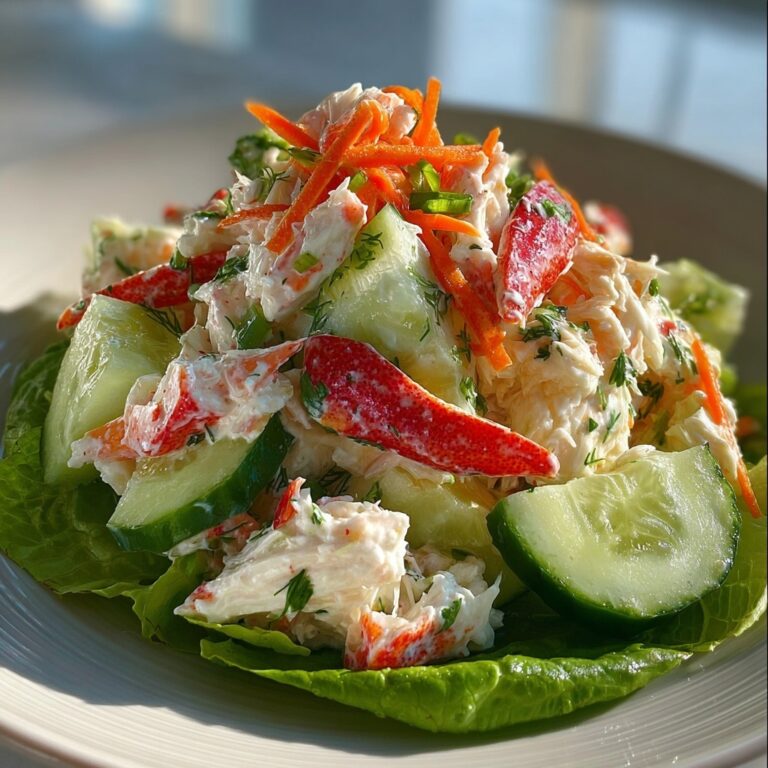 Cucumber Crab Salad Recipe