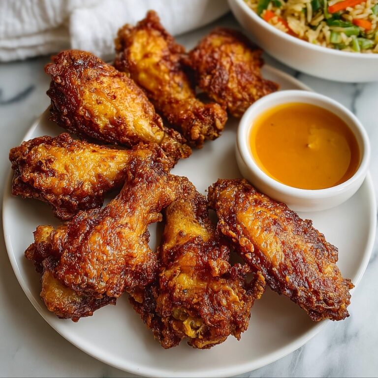 Chinese-Style Fried Chicken Wings Recipe