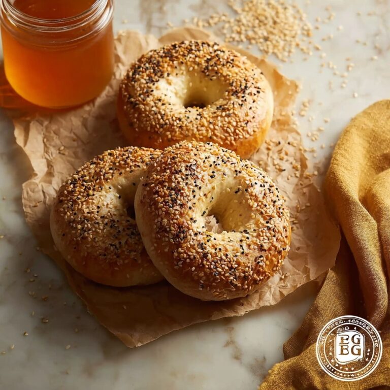 Fluffy 3-Ingredient Cottage Cheese Bagels Recipe