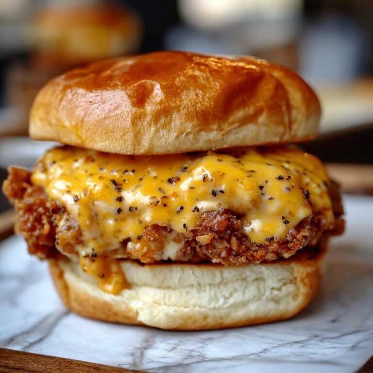 Cajun Chicken Sloppy Joes with Creamy Cheese Sauce Recipe
