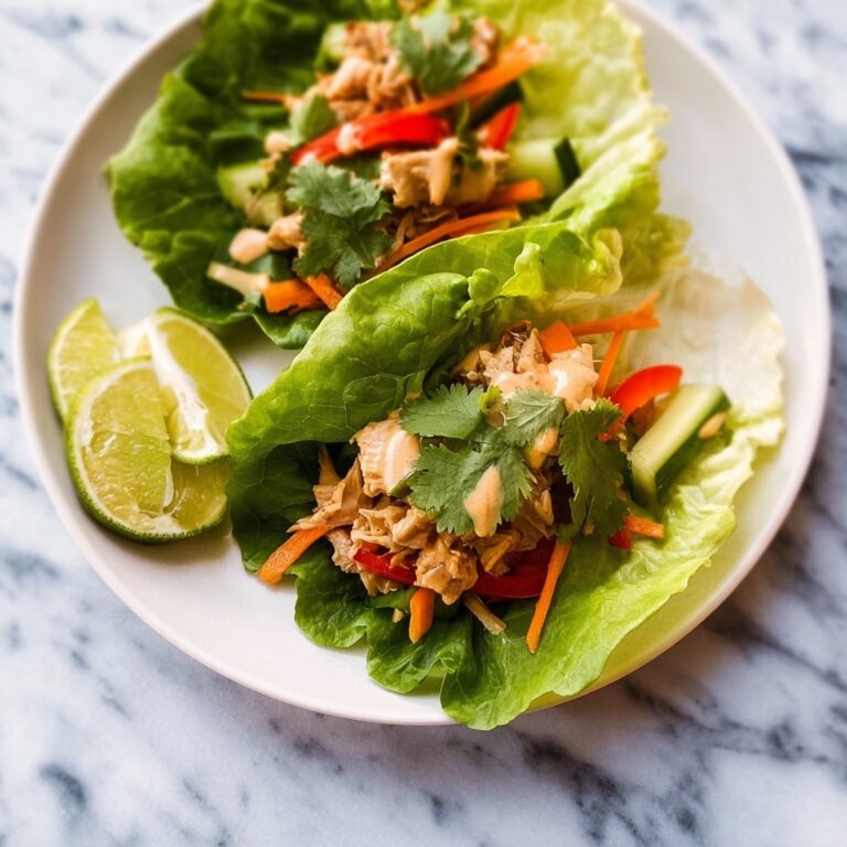 Peanut Chicken Lettuce Wraps Recipe
