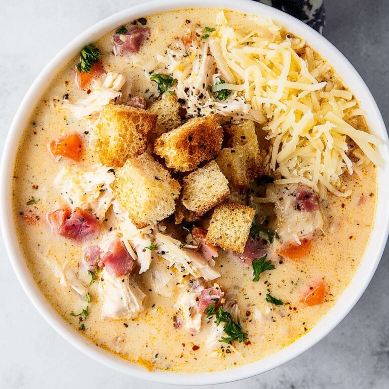 Chicken Cordon Bleu Soup Recipe