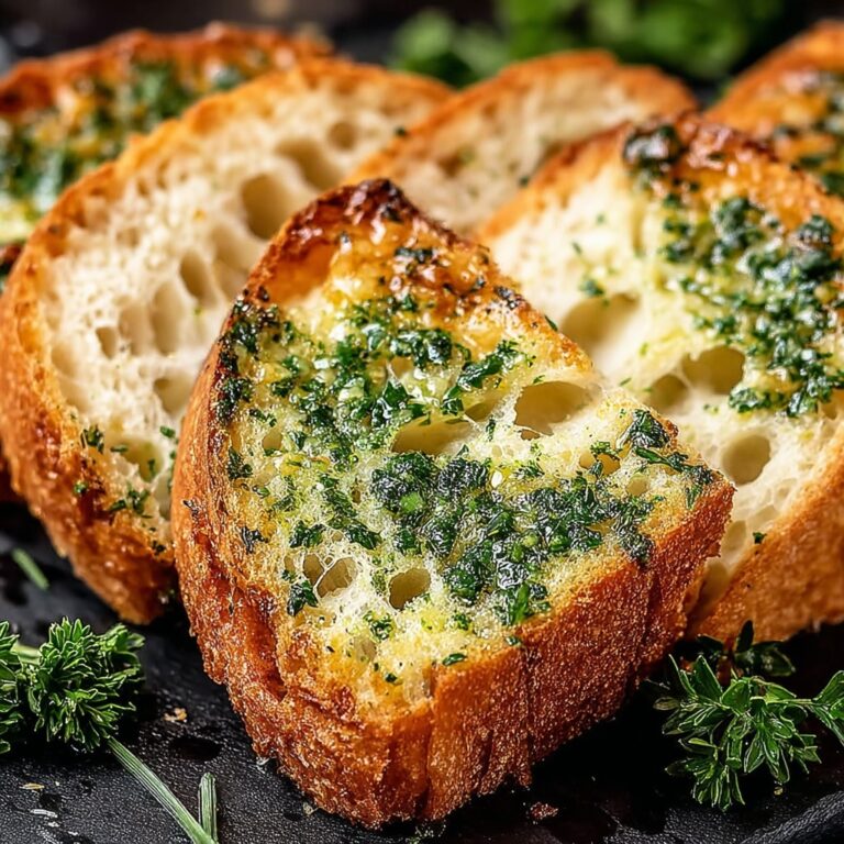 Garlic Bread with Sliced Bread Recipe
