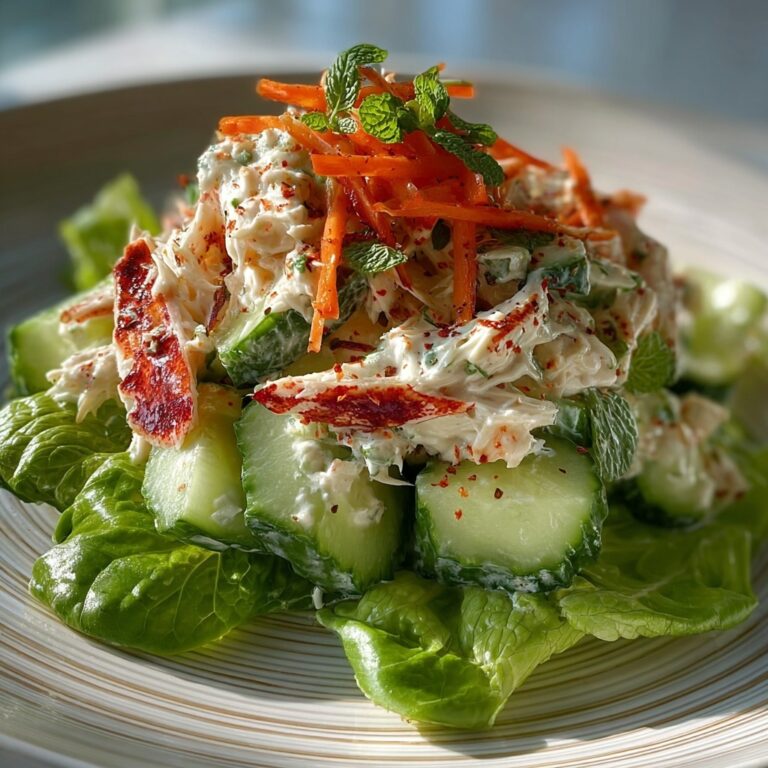 Cucumber Crab Salad Recipe