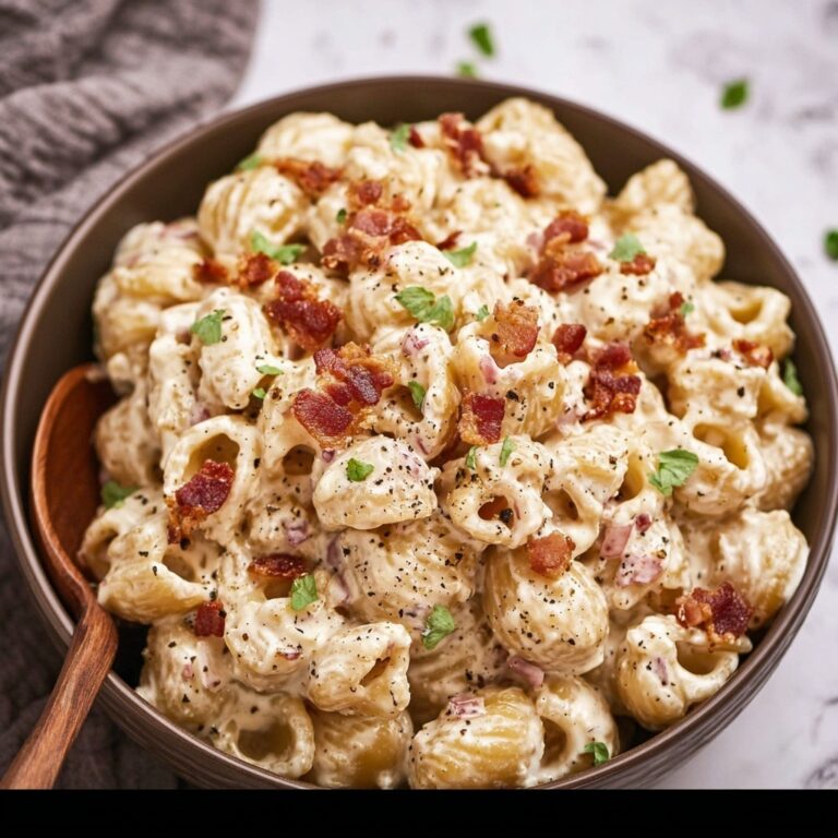 Bacon Cheddar Ranch Pasta Salad Recipe