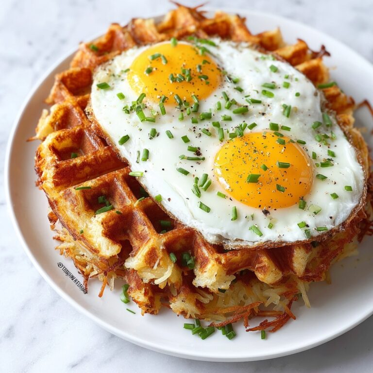 Hash Brown Waffles Recipe