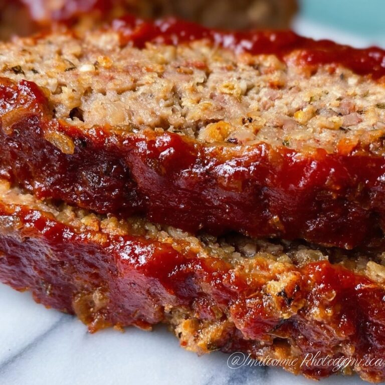 Crockpot Cracker Barrel–Style Meatloaf Recipe