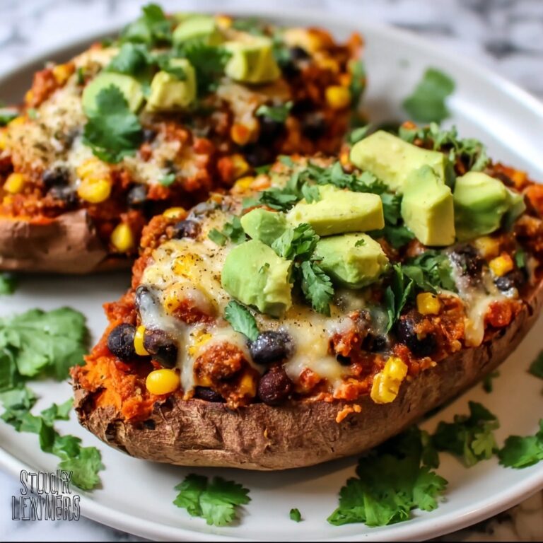 Black Bean Stuffed Sweet Potatoes Recipe