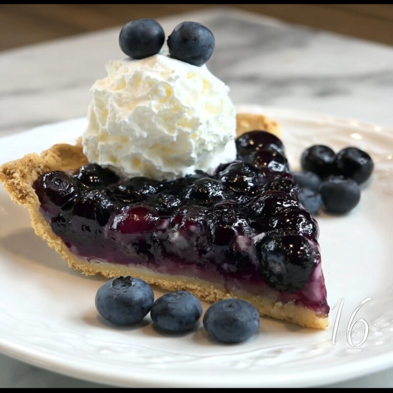 Blueberry Pie Recipe: Easy Homemade Summer Dessert Recipe
