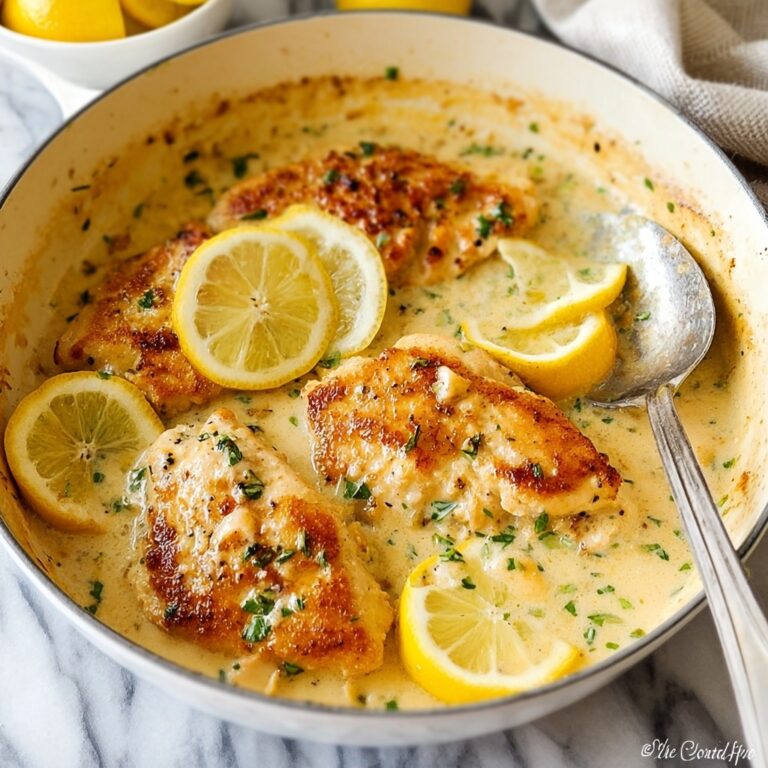 Creamy Lemon Chicken Recipe