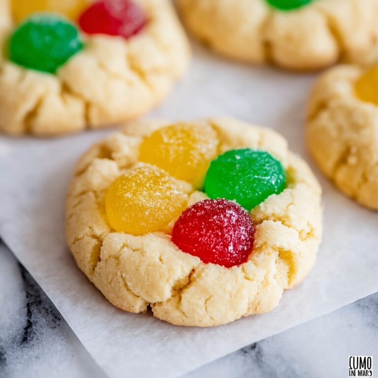 Retro Christmas Gumdrop Cookies Recipe