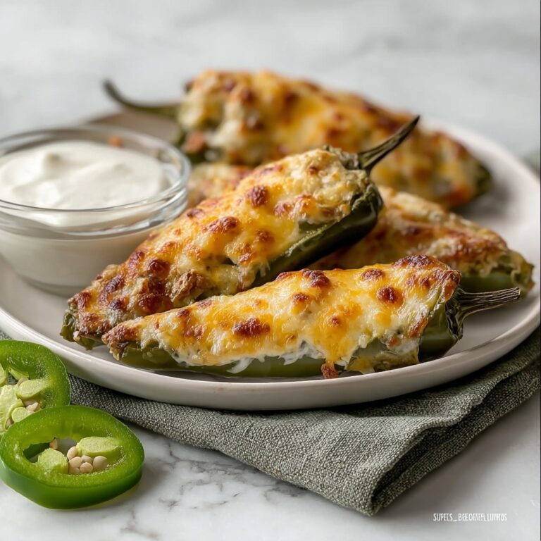 Classic Ground Turkey Stuffed Jalapeño Peppers Recipe