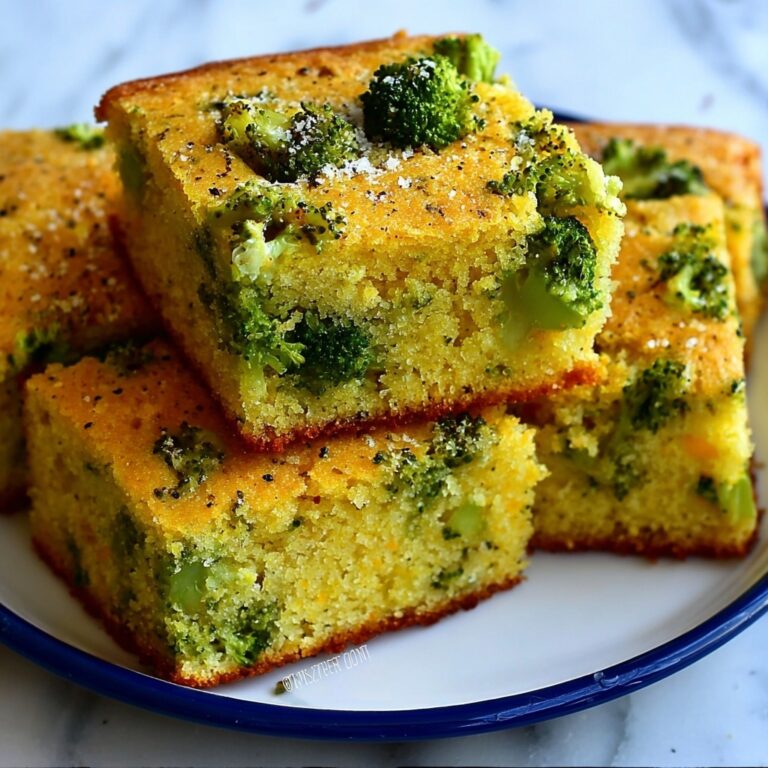 Savory Jiffy Cornbread with a Broccoli Twist Recipe