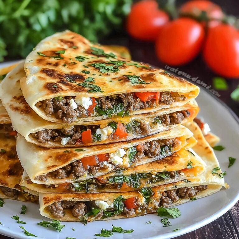 Savory Turkish Lamb Gozleme Recipe