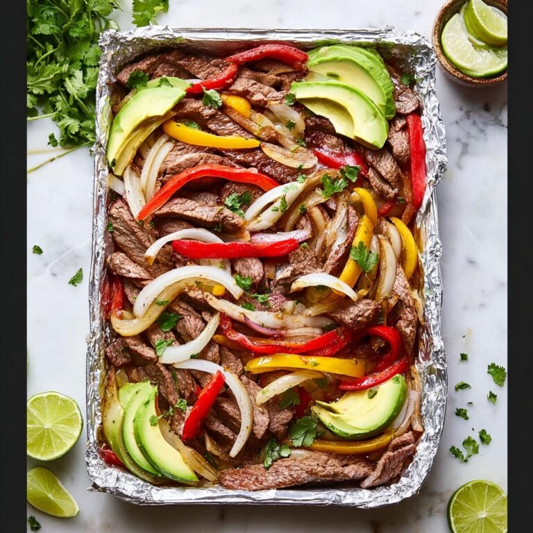 Sheet Pan Steak Fajitas Recipe