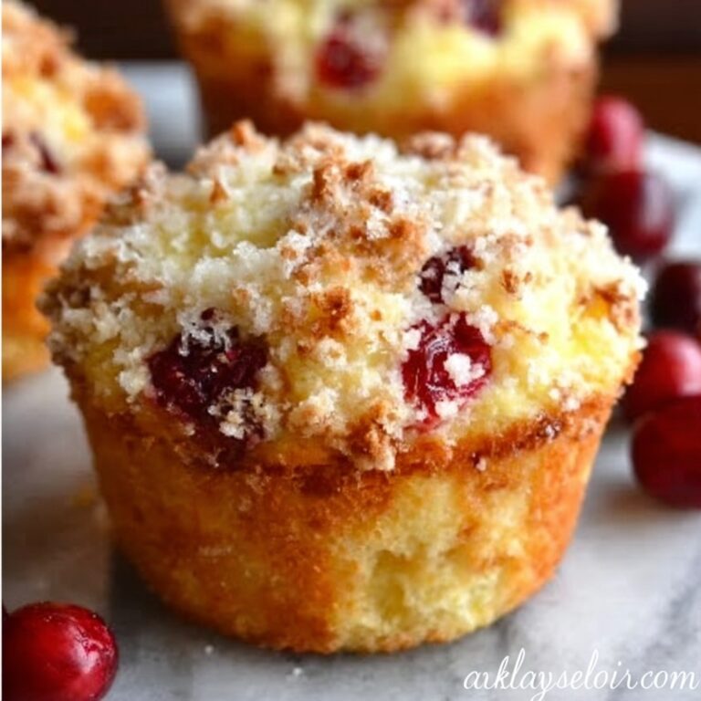 Ricotta Cranberry Orange Muffins Recipe